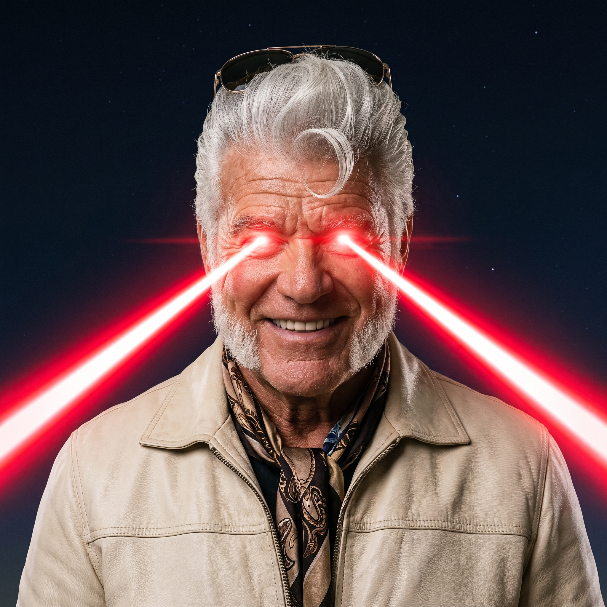 Aero Papi Laser Eyes